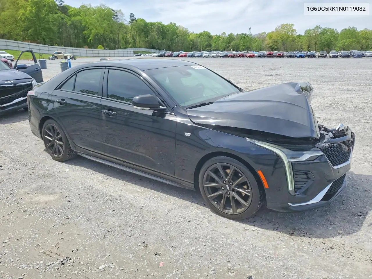 2022 Cadillac Ct4 Sport VIN: 1G6DC5RK1N0119082 Lot: 48240346