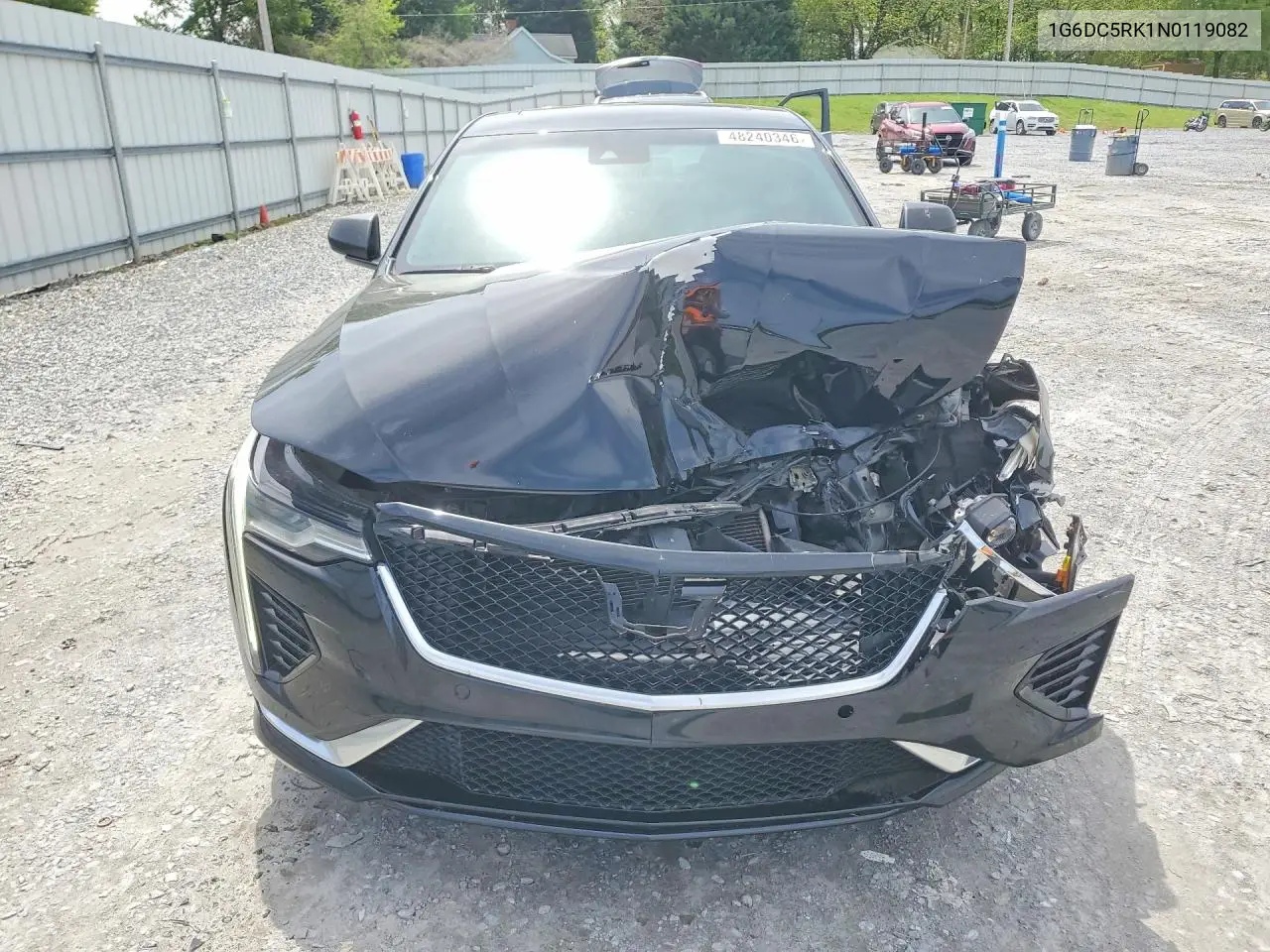 2022 Cadillac Ct4 Sport VIN: 1G6DC5RK1N0119082 Lot: 48240346