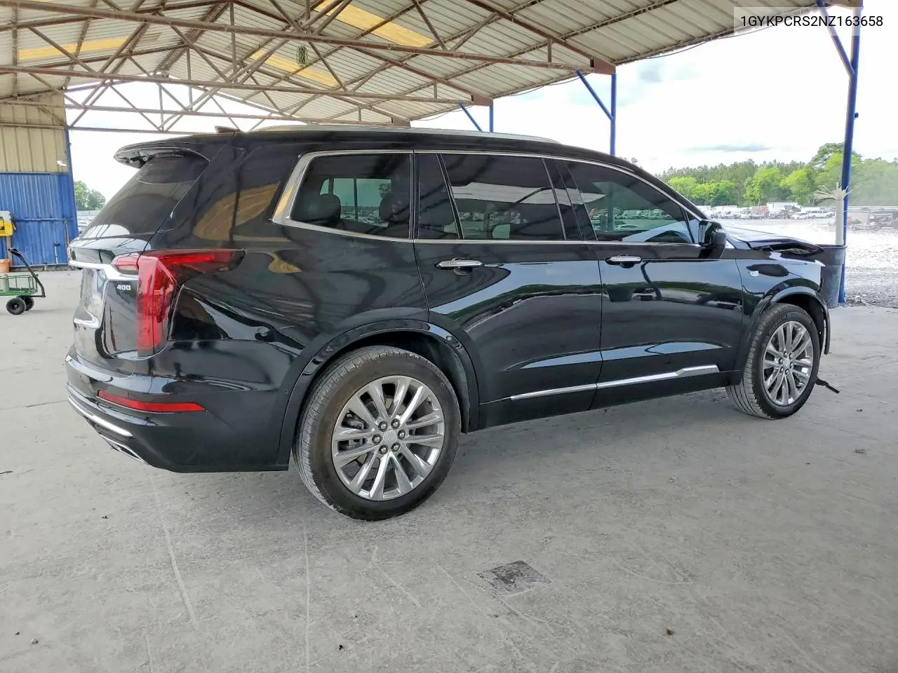 2022 Cadillac Xt6 Premium Luxury VIN: 1GYKPCRS2NZ163658 Lot: 53239536