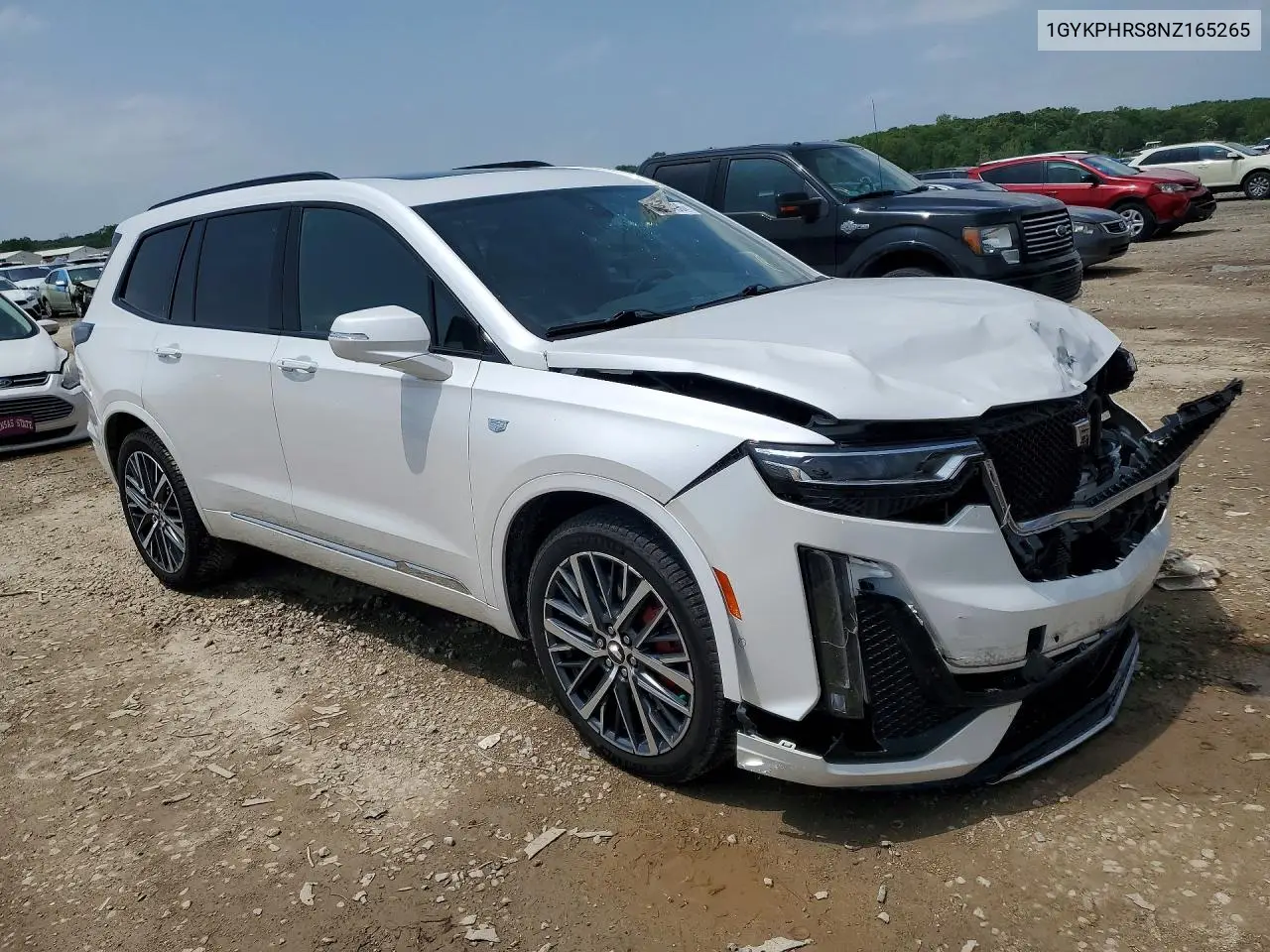 2022 Cadillac Xt6 Sport Platinum VIN: 1GYKPHRS8NZ165265 Lot: 53616496