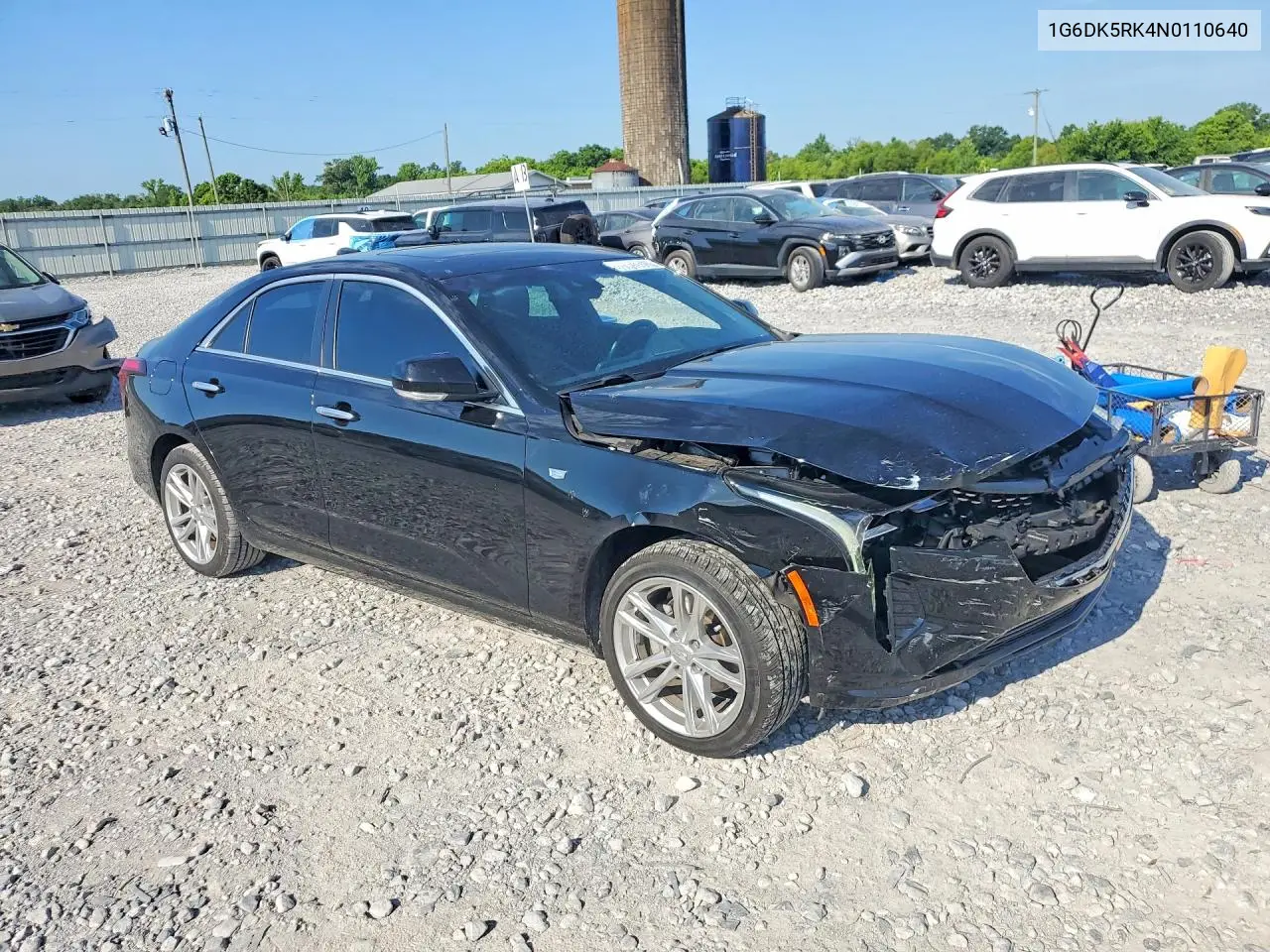 2022 Cadillac Ct4 Luxury VIN: 1G6DK5RK4N0110640 Lot: 53643096
