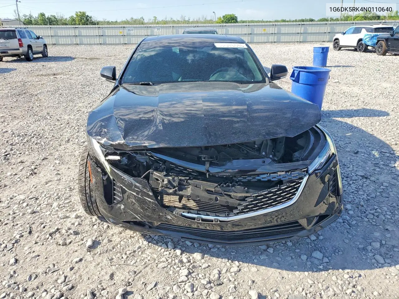 2022 Cadillac Ct4 Luxury VIN: 1G6DK5RK4N0110640 Lot: 53643096