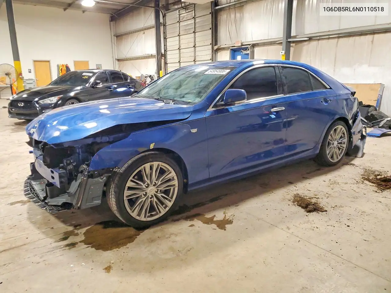 2022 Cadillac Ct4 Premium Luxury VIN: 1G6DB5RL6N0110518 Lot: 54954906