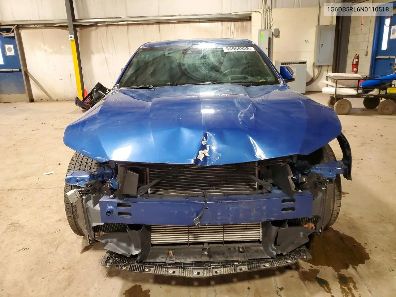 2022 Cadillac Ct4 Premium Luxury VIN: 1G6DB5RL6N0110518 Lot: 54954906