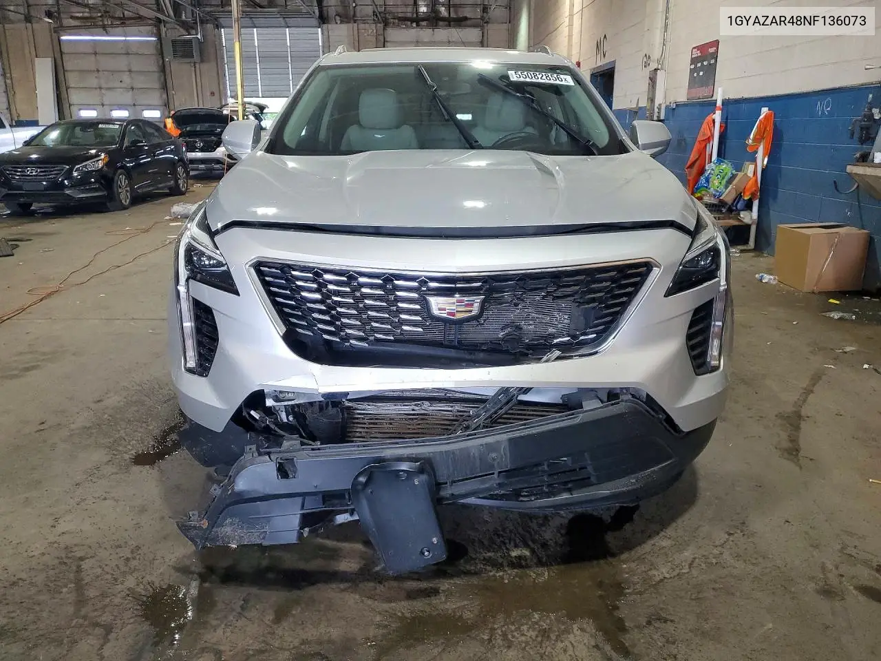 2022 Cadillac Xt4 Luxury VIN: 1GYAZAR48NF136073 Lot: 55082856