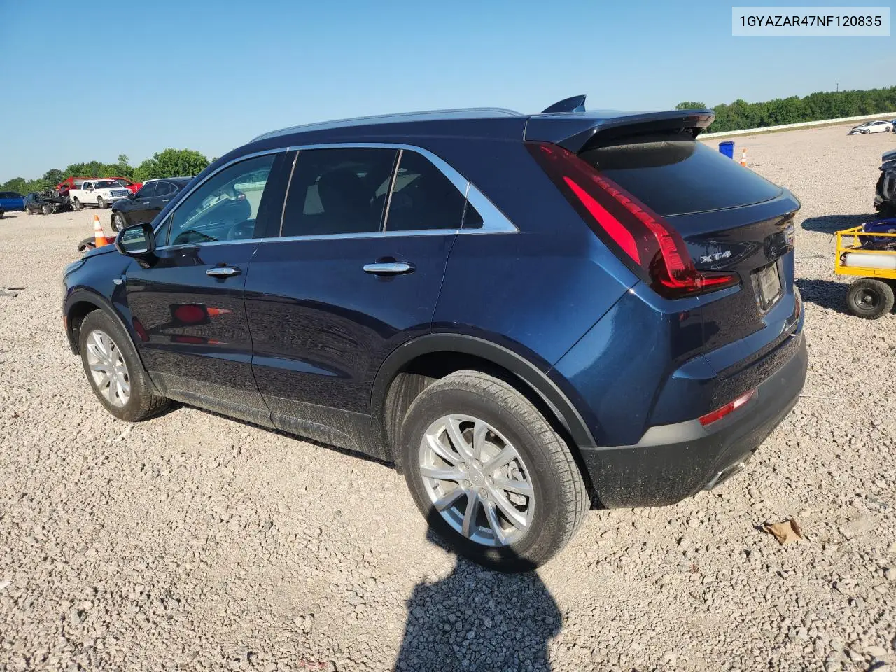 2022 Cadillac Xt4 Luxury VIN: 1GYAZAR47NF120835 Lot: 55980746