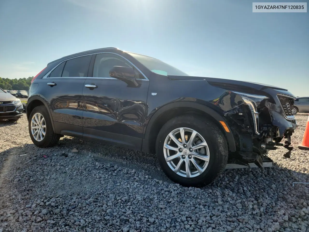 2022 Cadillac Xt4 Luxury VIN: 1GYAZAR47NF120835 Lot: 55980746