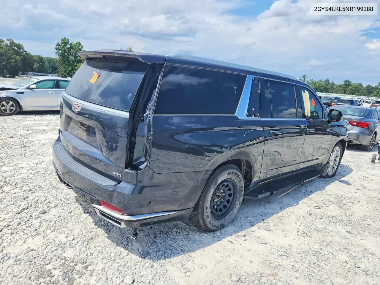 2022 Cadillac Escalade Esv Sport VIN: 1GYS4LKL5NR199288 Lot: 56244536