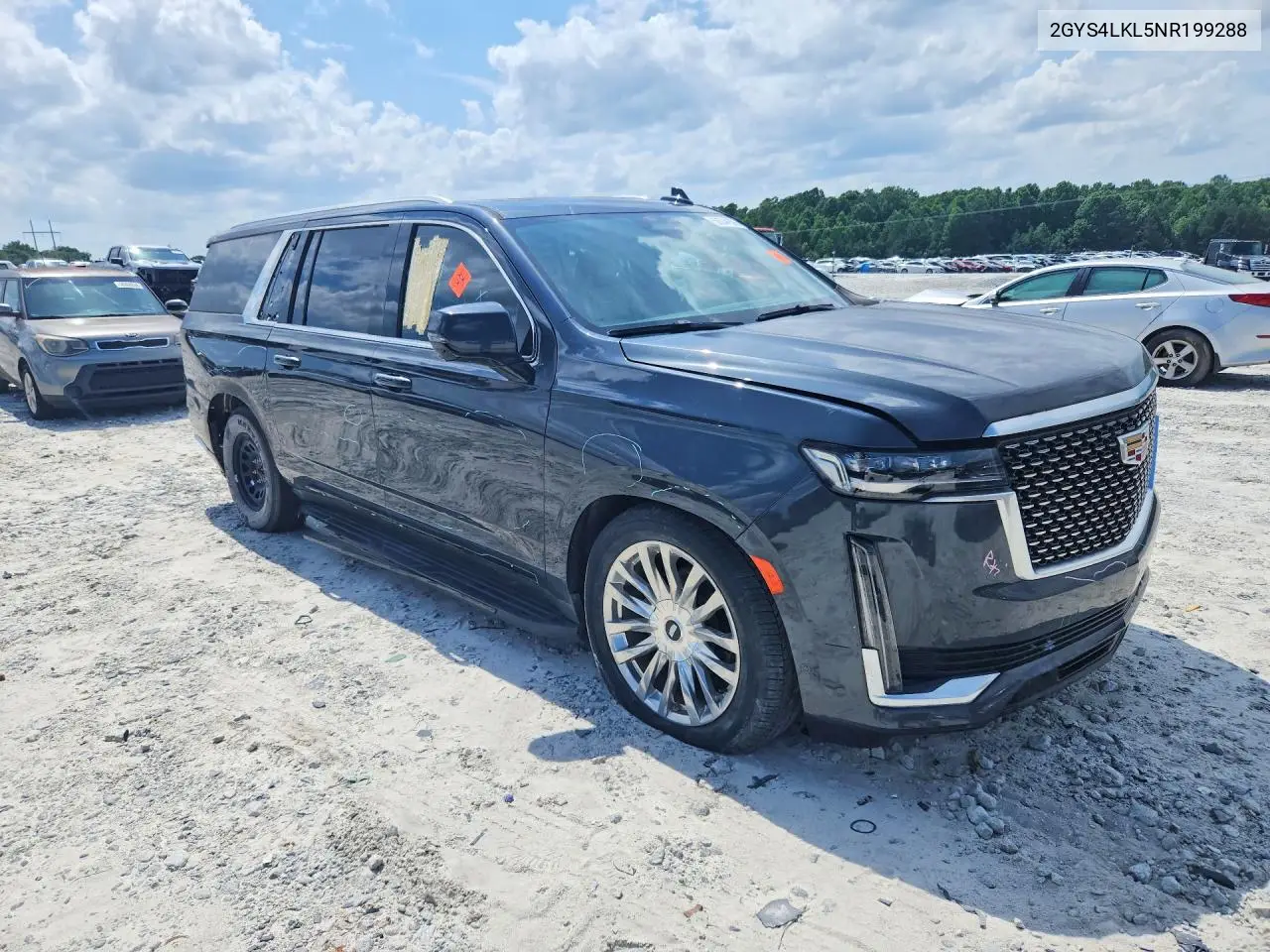 2022 Cadillac Escalade Esv Sport VIN: 1GYS4LKL5NR199288 Lot: 56244536