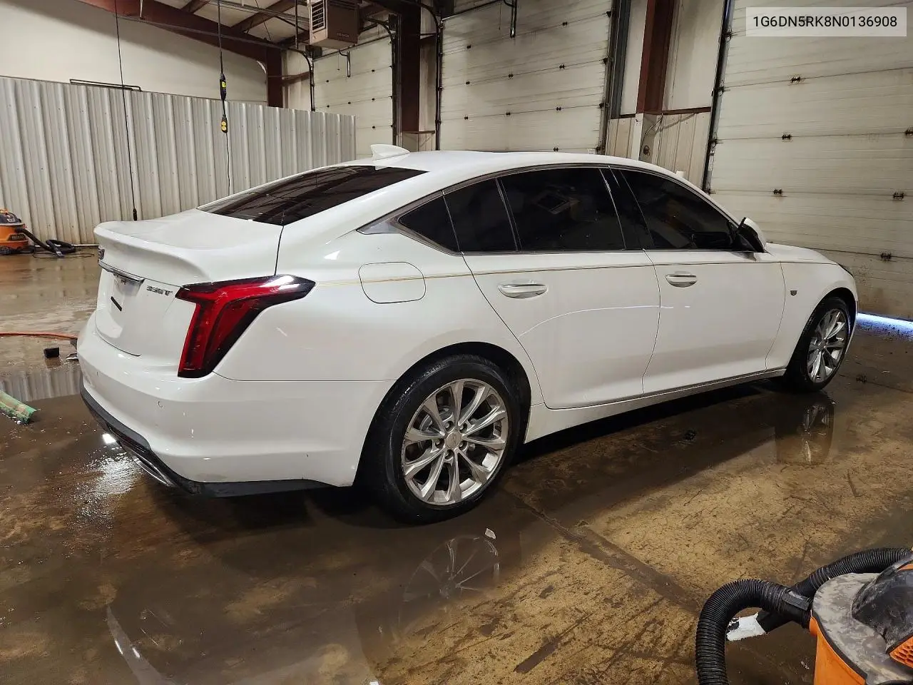 2022 Cadillac Ct5 Premium Luxury VIN: 1G6DN5RK8N0136908 Lot: 56607536