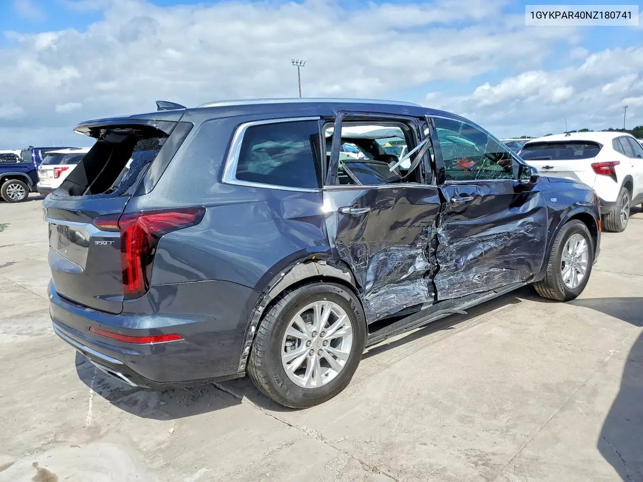 2022 Cadillac Xt6 Luxury VIN: 1GYKPAR40NZ180741 Lot: 56694436