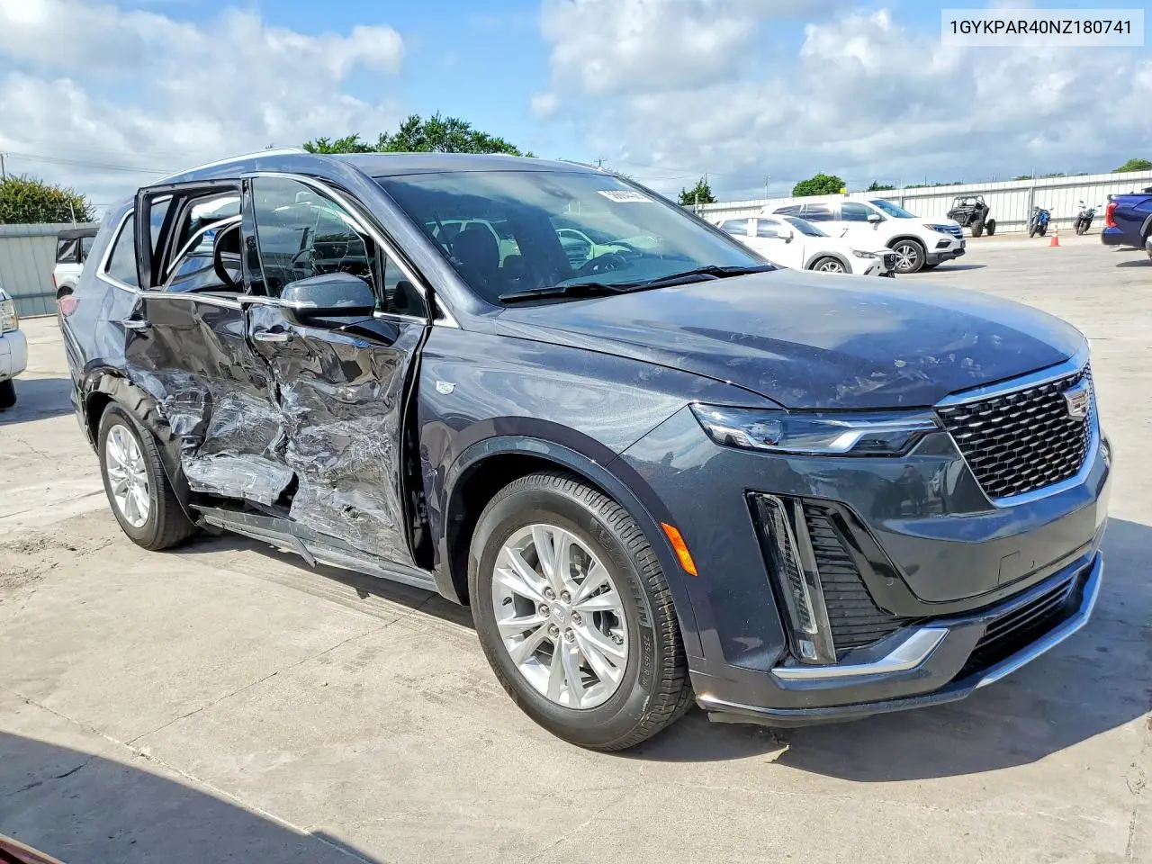 2022 Cadillac Xt6 Luxury VIN: 1GYKPAR40NZ180741 Lot: 56694436