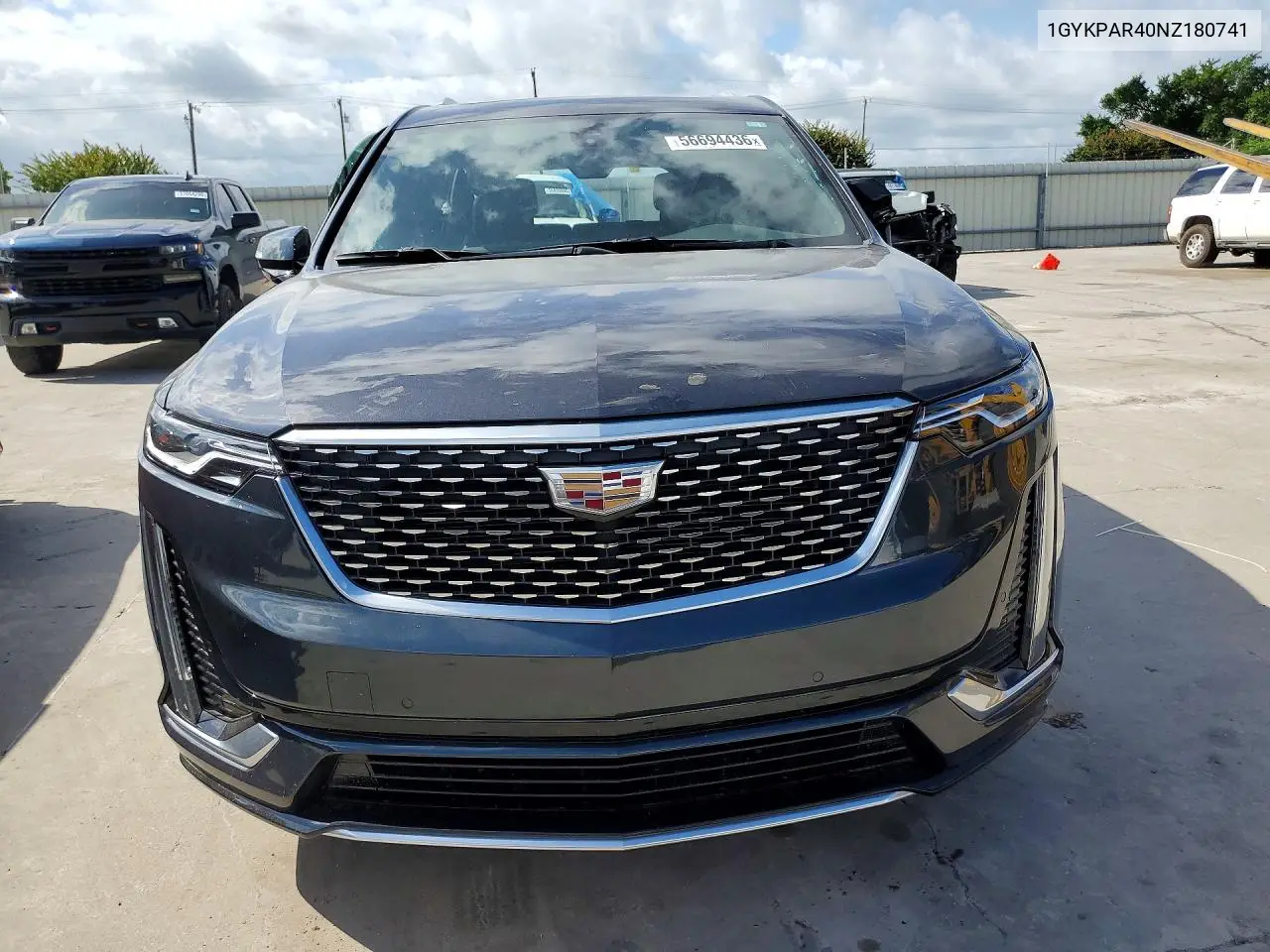 2022 Cadillac Xt6 Luxury VIN: 1GYKPAR40NZ180741 Lot: 56694436