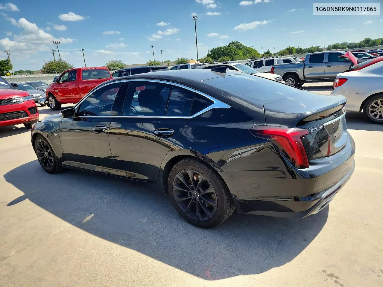 2022 Cadillac Ct5 Premium Luxury VIN: 1G6DN5RK9N0117865 Lot: 59165426