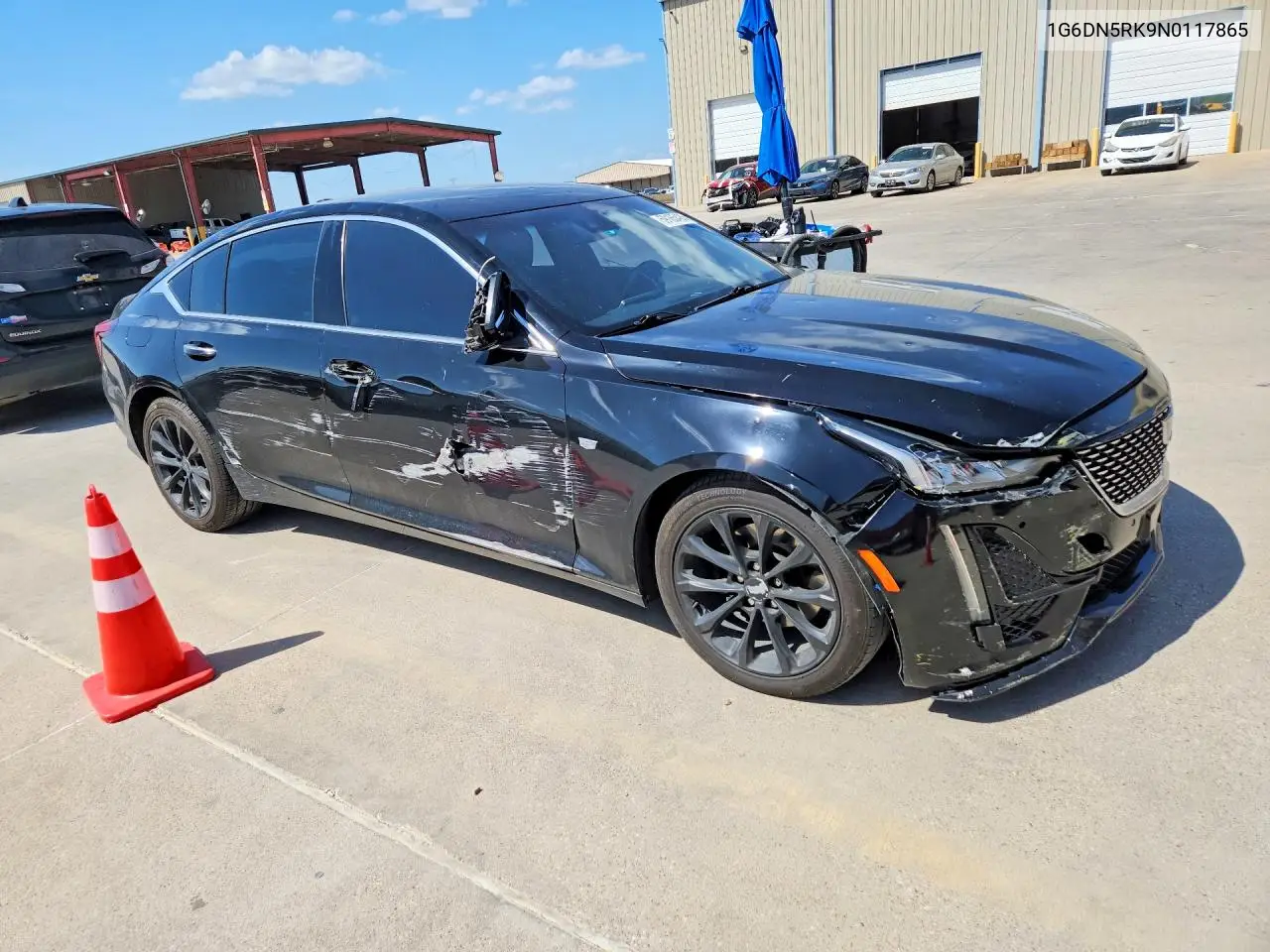 2022 Cadillac Ct5 Premium Luxury VIN: 1G6DN5RK9N0117865 Lot: 59165426