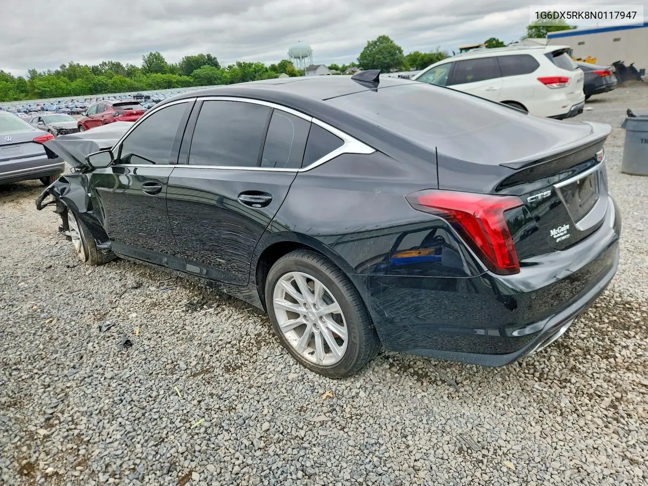 2022 Cadillac Ct5 Luxury VIN: 1G6DX5RK8N0117947 Lot: 59305066