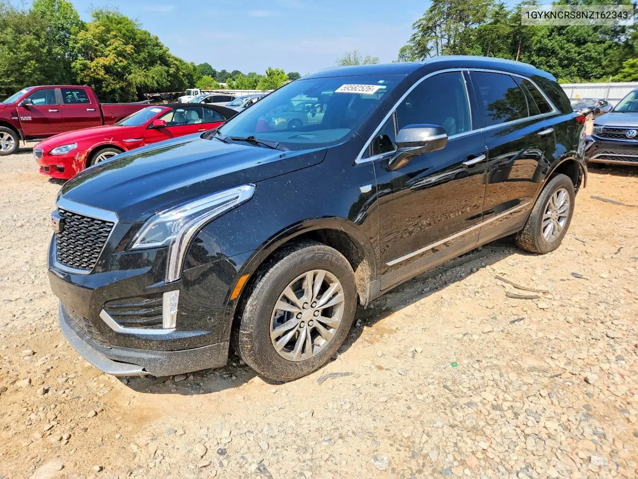 2022 Cadillac Xt5 Premium Luxury VIN: 1GYKNCRS8NZ162343 Lot: 59582526