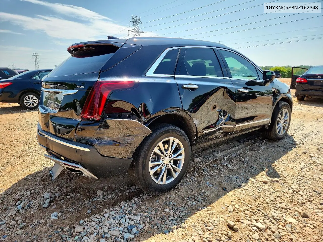 2022 Cadillac Xt5 Premium Luxury VIN: 1GYKNCRS8NZ162343 Lot: 59582526