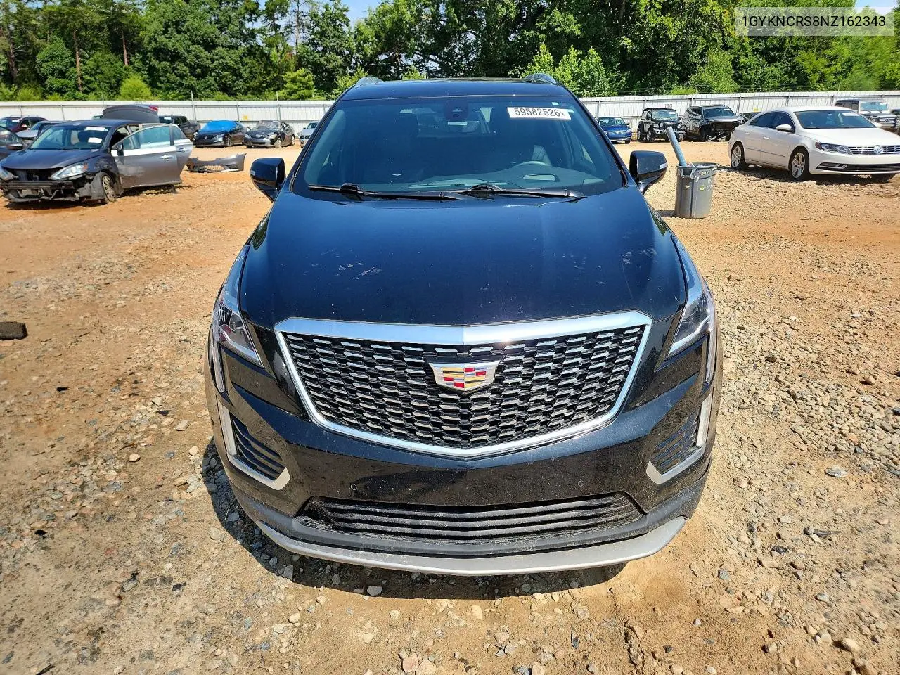 2022 Cadillac Xt5 Premium Luxury VIN: 1GYKNCRS8NZ162343 Lot: 59582526