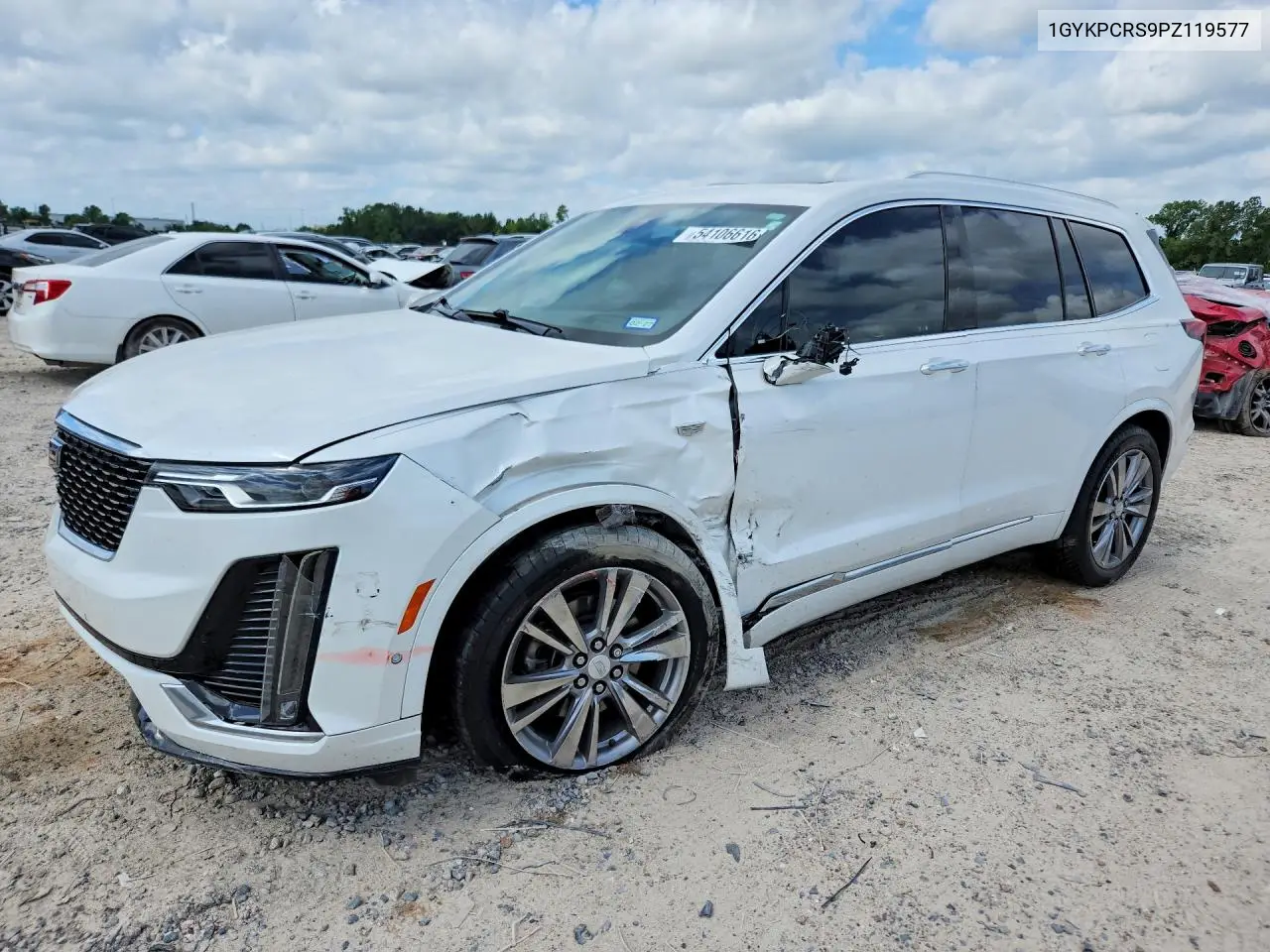 2023 Cadillac Xt6 Premium Luxury VIN: 1GYKPCRS9PZ119577 Lot: 54106616