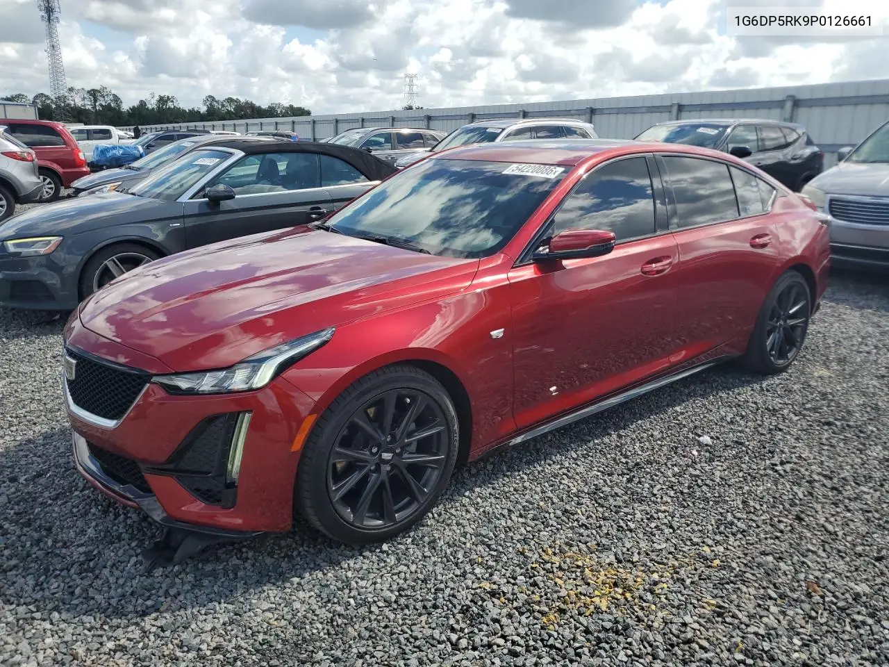 2023 Cadillac Ct5 Sport VIN: 1G6DP5RK9P0126661 Lot: 54220086