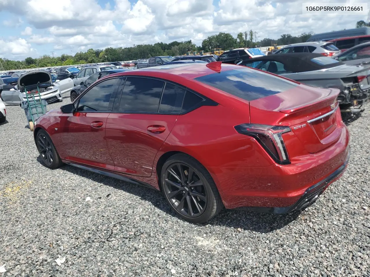 2023 Cadillac Ct5 Sport VIN: 1G6DP5RK9P0126661 Lot: 54220086