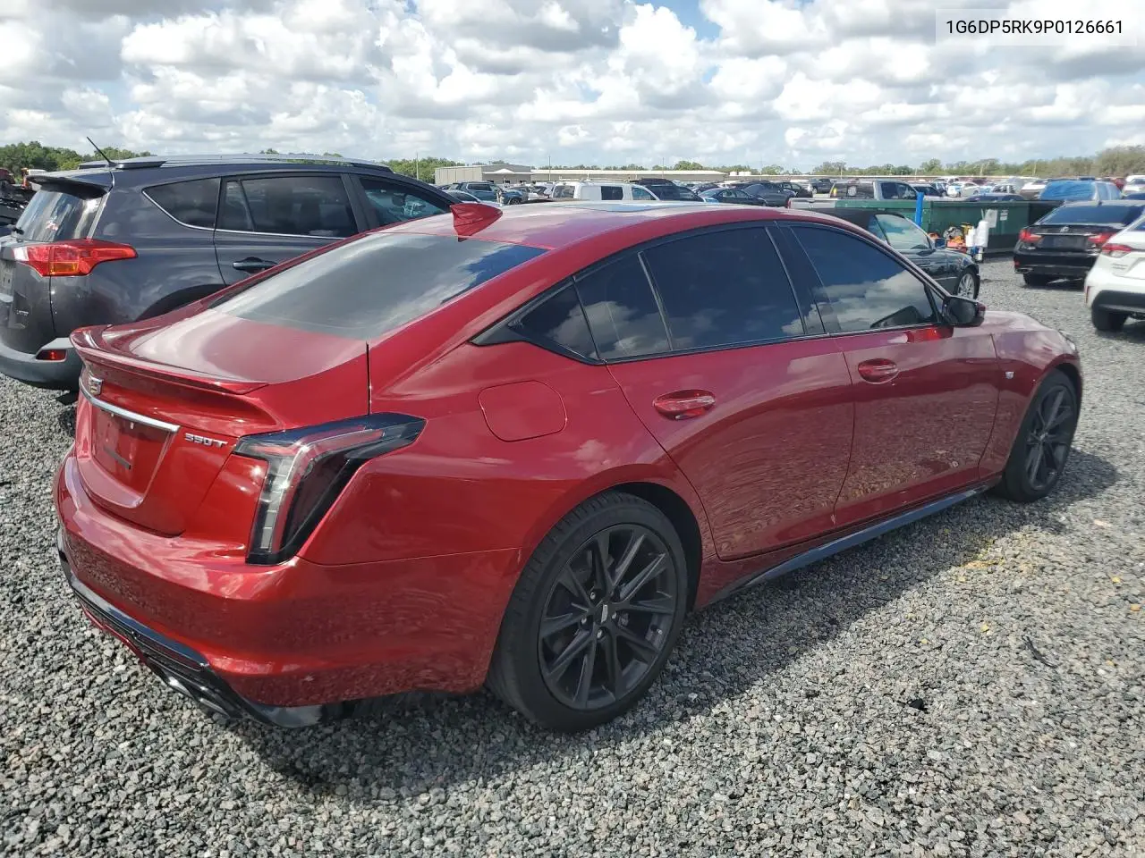 2023 Cadillac Ct5 Sport VIN: 1G6DP5RK9P0126661 Lot: 54220086