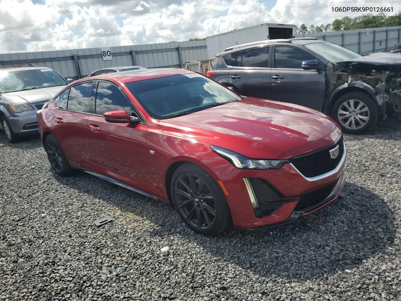 2023 Cadillac Ct5 Sport VIN: 1G6DP5RK9P0126661 Lot: 54220086