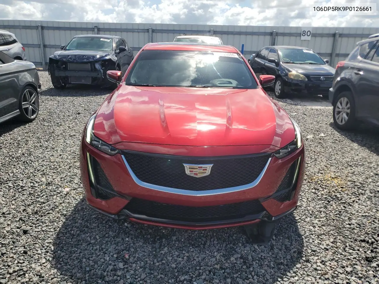 2023 Cadillac Ct5 Sport VIN: 1G6DP5RK9P0126661 Lot: 54220086