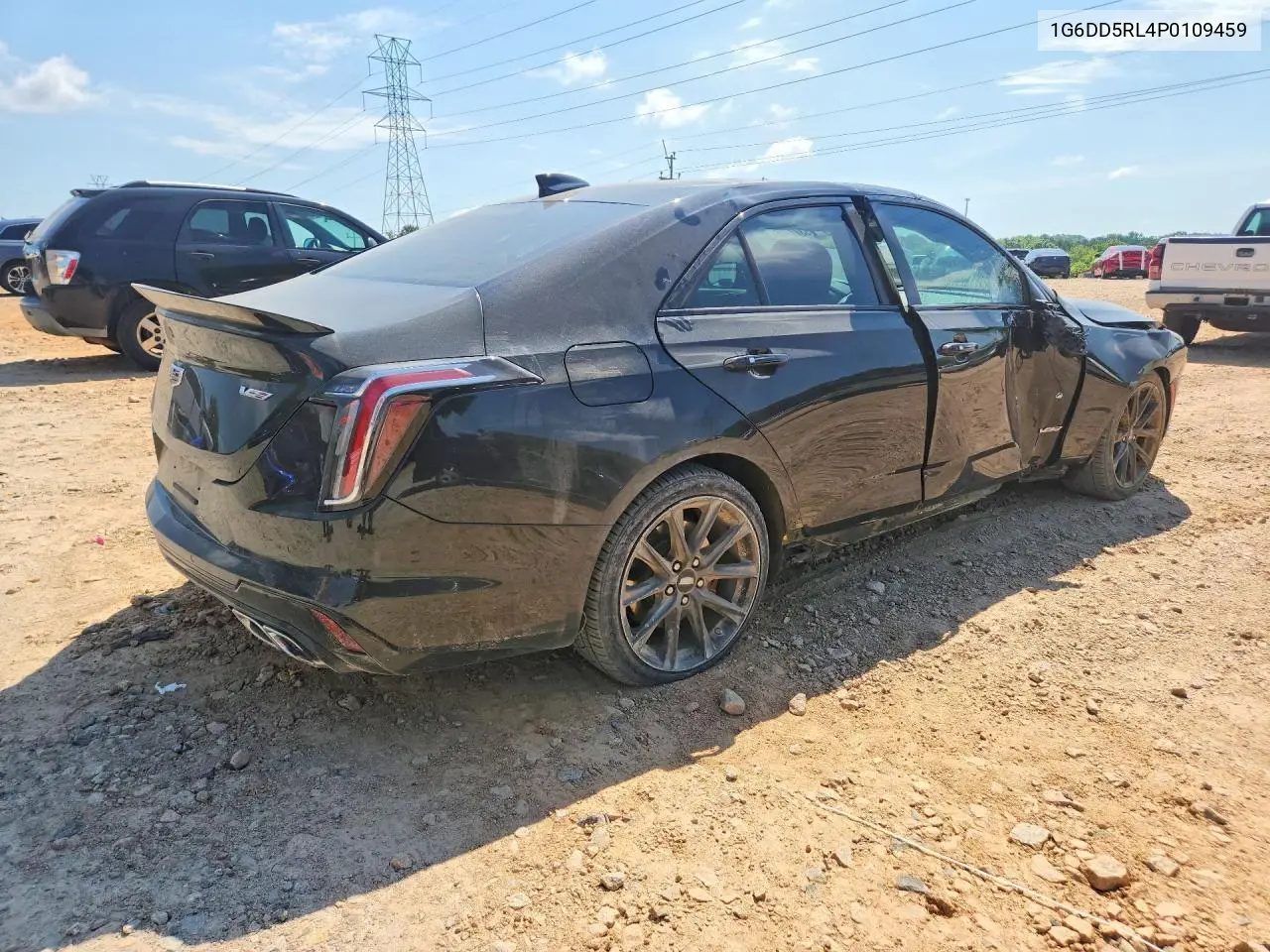 2023 Cadillac Ct4-V VIN: 1G6DD5RL4P0109459 Lot: 55377746