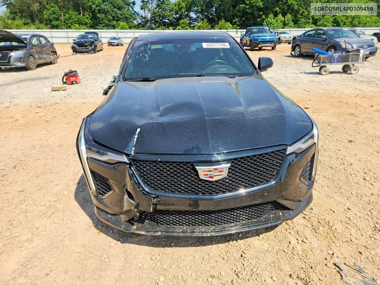 2023 Cadillac Ct4-V VIN: 1G6DD5RL4P0109459 Lot: 55377746