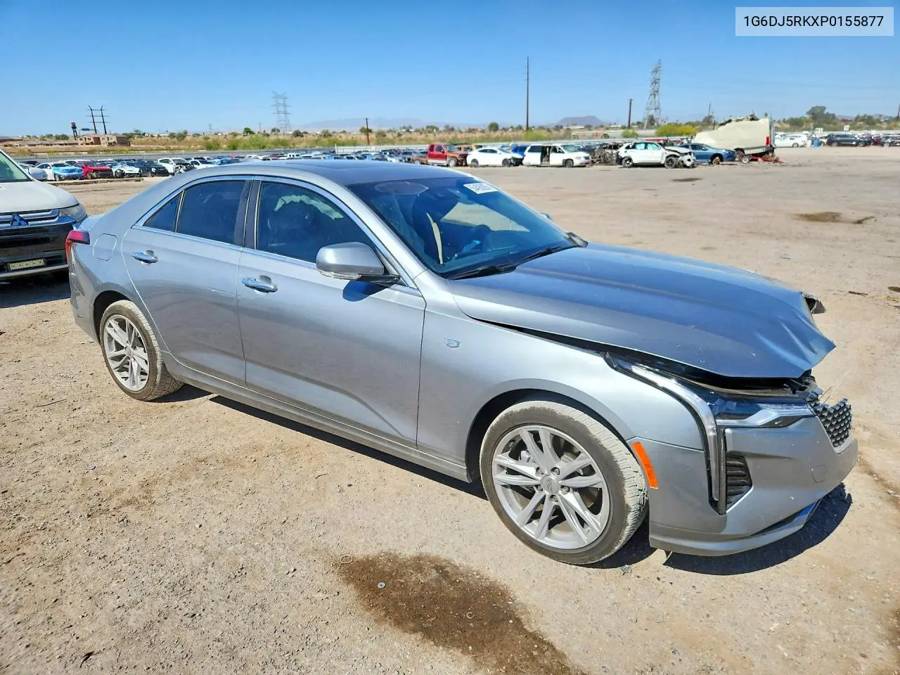 2023 Cadillac Ct4 Luxury VIN: 1G6DJ5RKXP0155877 Lot: 55405926