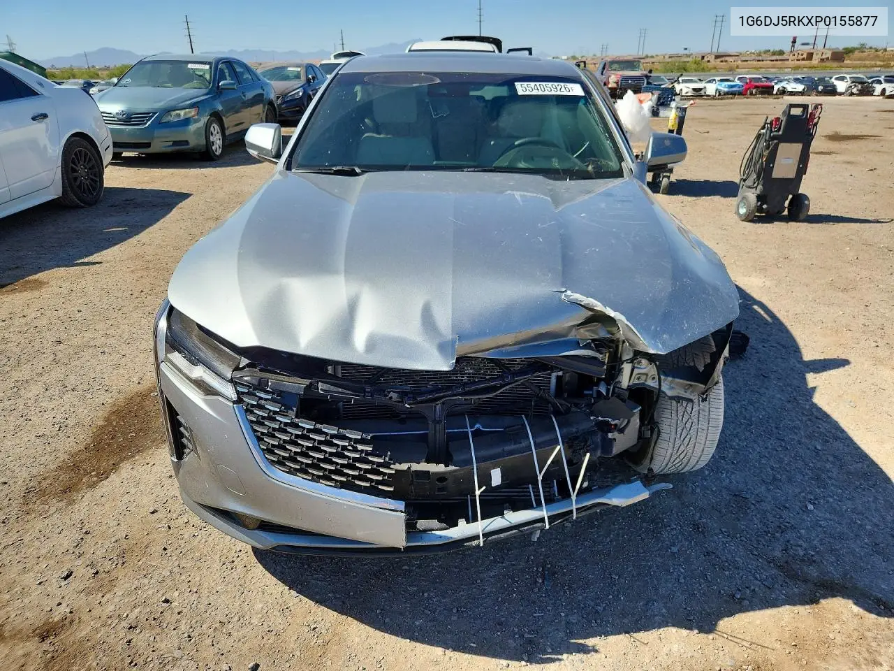 2023 Cadillac Ct4 Luxury VIN: 1G6DJ5RKXP0155877 Lot: 55405926