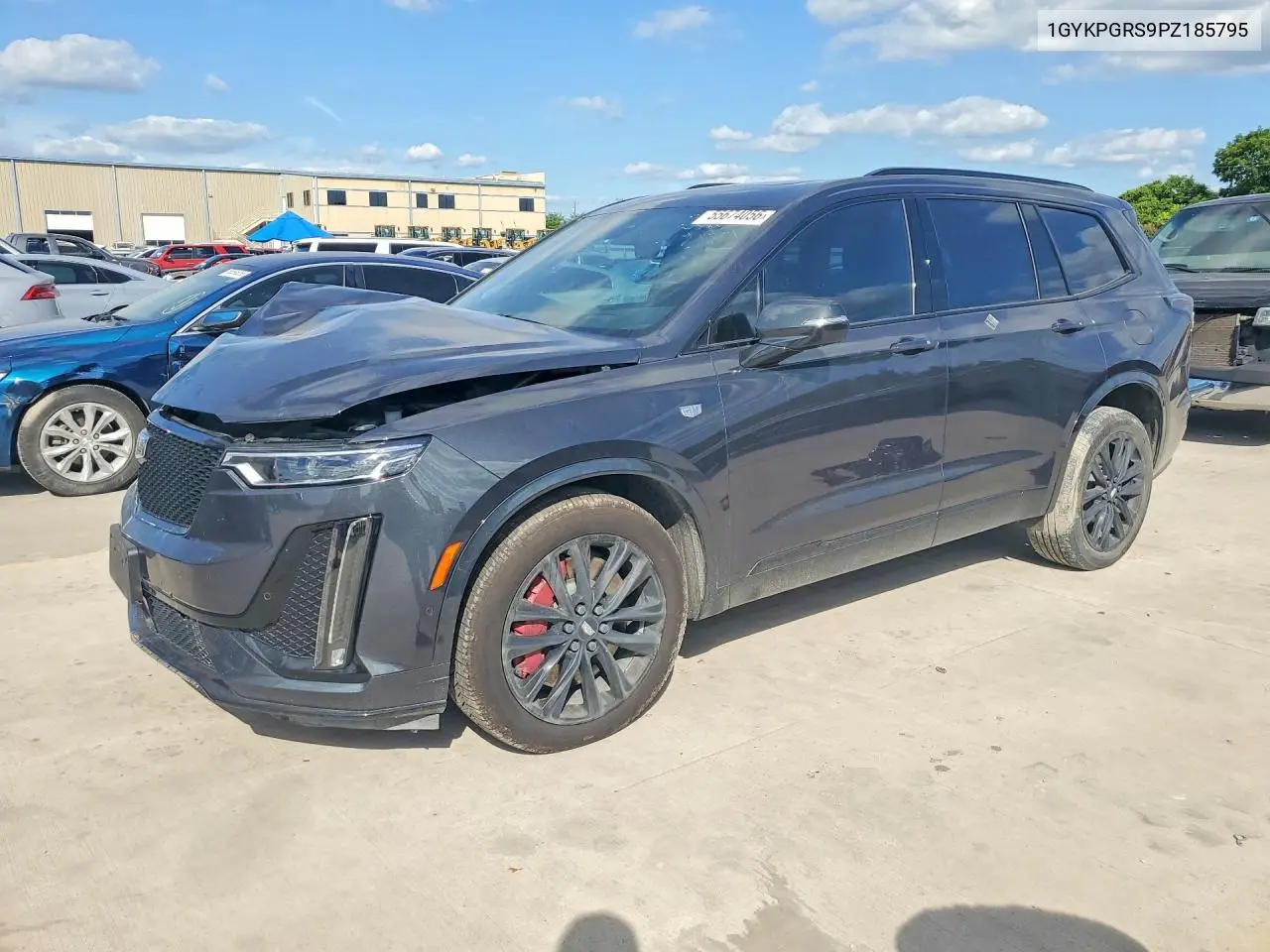2023 Cadillac Xt6 Sport VIN: 1GYKPGRS9PZ185795 Lot: 55674056