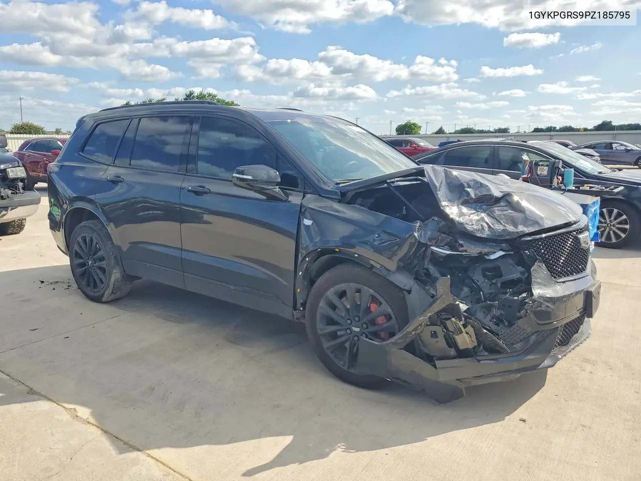 2023 Cadillac Xt6 Sport VIN: 1GYKPGRS9PZ185795 Lot: 55674056