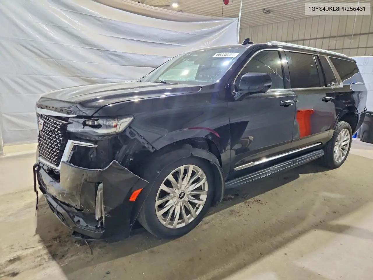 2023 Cadillac Escalade Esv Luxury VIN: 1GYS4JKL8PR256431 Lot: 56772066