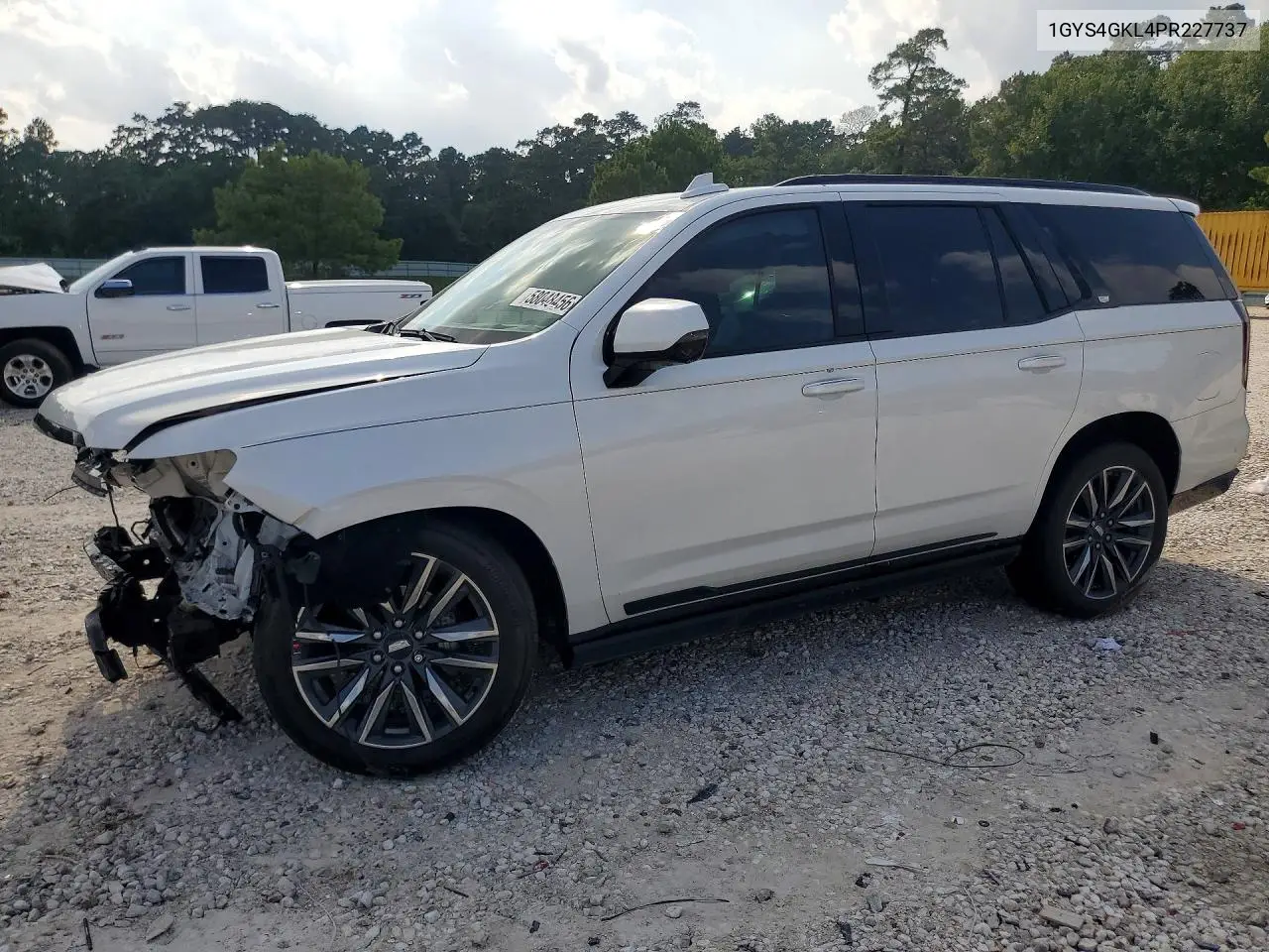 2023 Cadillac Escalade Sport Platinum VIN: 1GYS4GKL4PR227737 Lot: 58048456