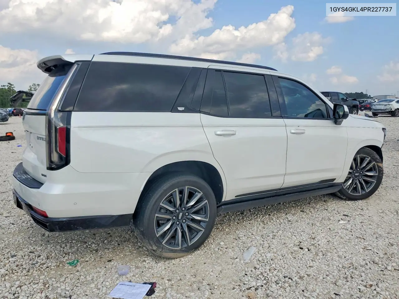 2023 Cadillac Escalade Sport Platinum VIN: 1GYS4GKL4PR227737 Lot: 58048456