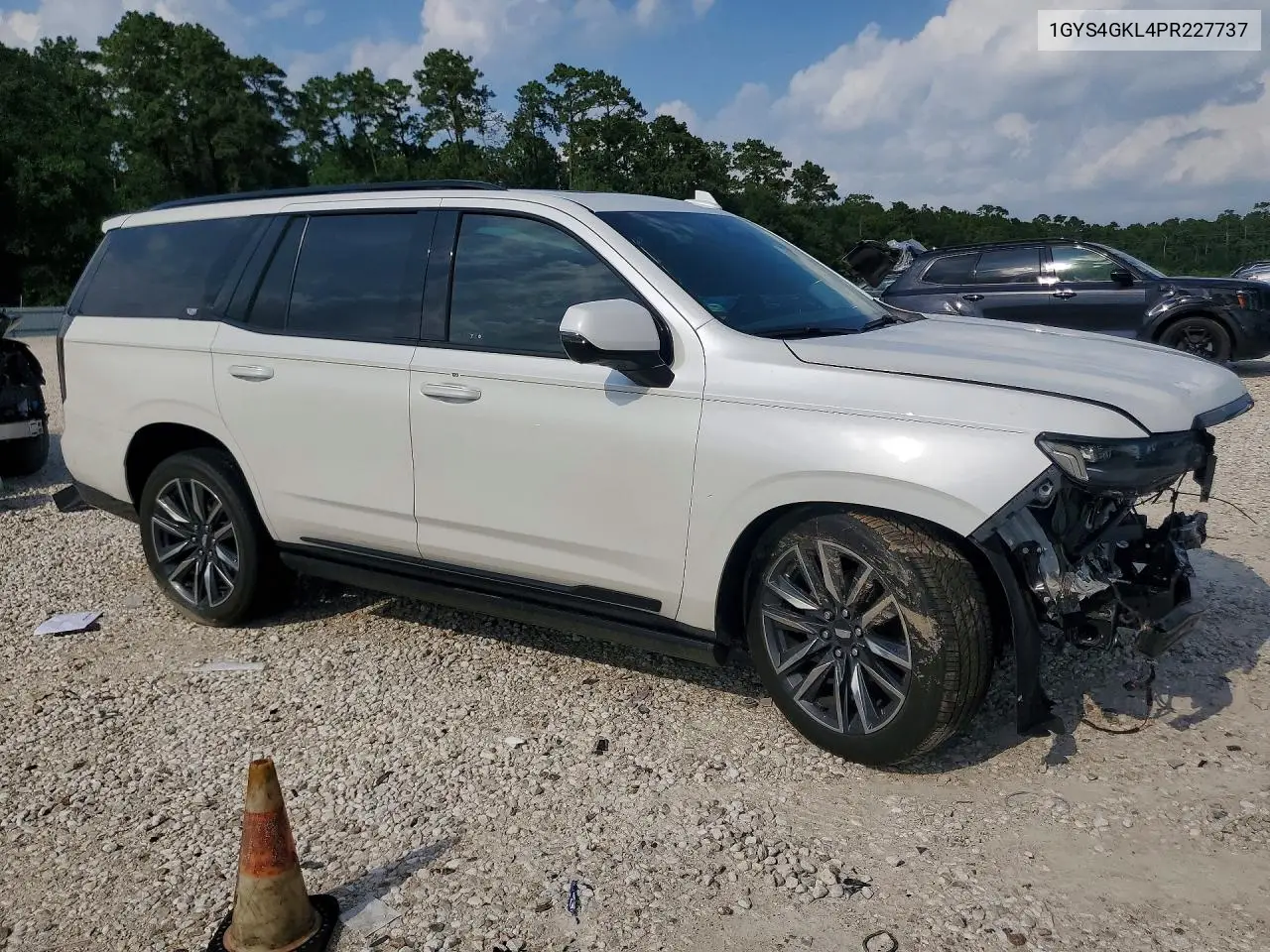 2023 Cadillac Escalade Sport Platinum VIN: 1GYS4GKL4PR227737 Lot: 58048456