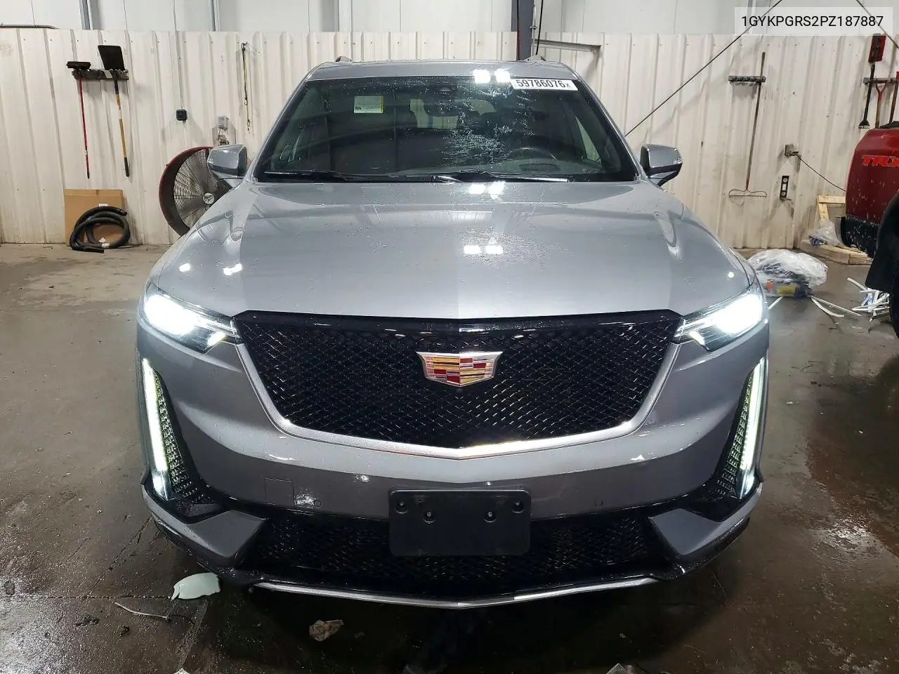 2023 Cadillac Xt6 Sport VIN: 1GYKPGRS2PZ187887 Lot: 59786076