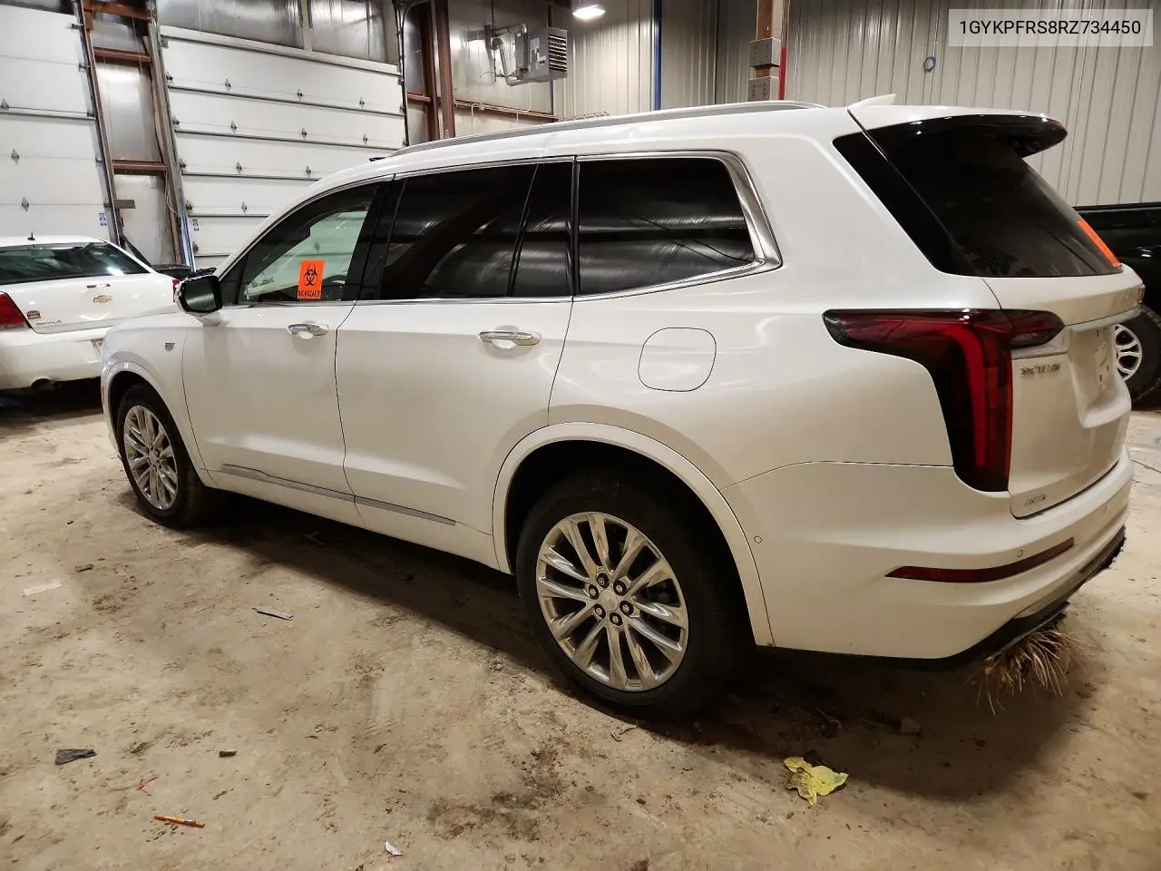 2024 Cadillac Xt6 Platinum Premium Luxury VIN: 1GYKPFRS8RZ734450 Lot: 48485116