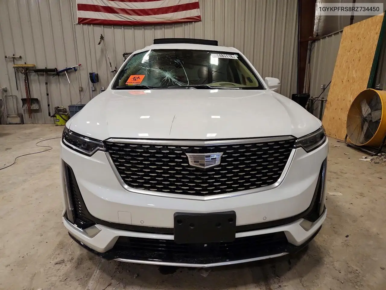 2024 Cadillac Xt6 Platinum Premium Luxury VIN: 1GYKPFRS8RZ734450 Lot: 48485116