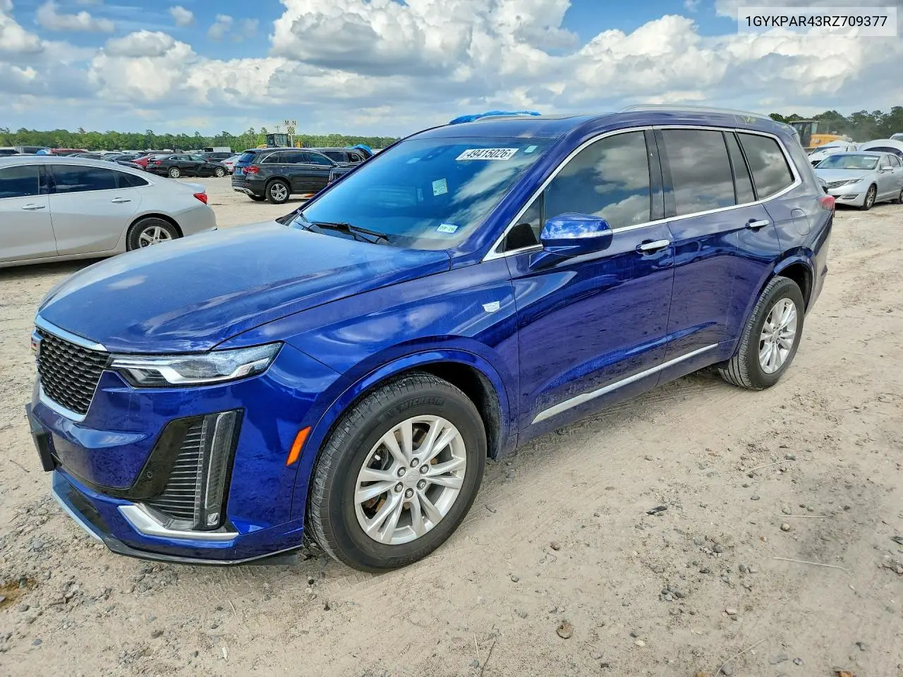 2024 Cadillac Xt6 Luxury VIN: 1GYKPAR43RZ709377 Lot: 49415026