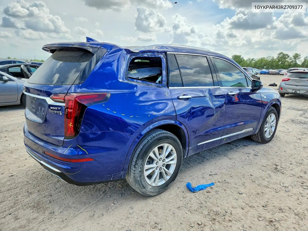 2024 Cadillac Xt6 Luxury VIN: 1GYKPAR43RZ709377 Lot: 49415026