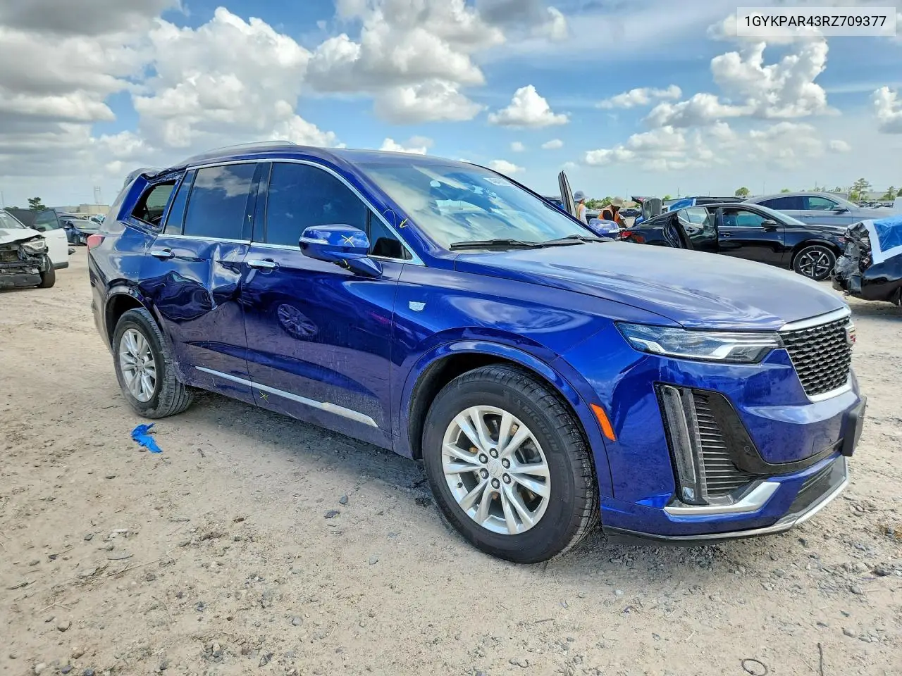 2024 Cadillac Xt6 Luxury VIN: 1GYKPAR43RZ709377 Lot: 49415026