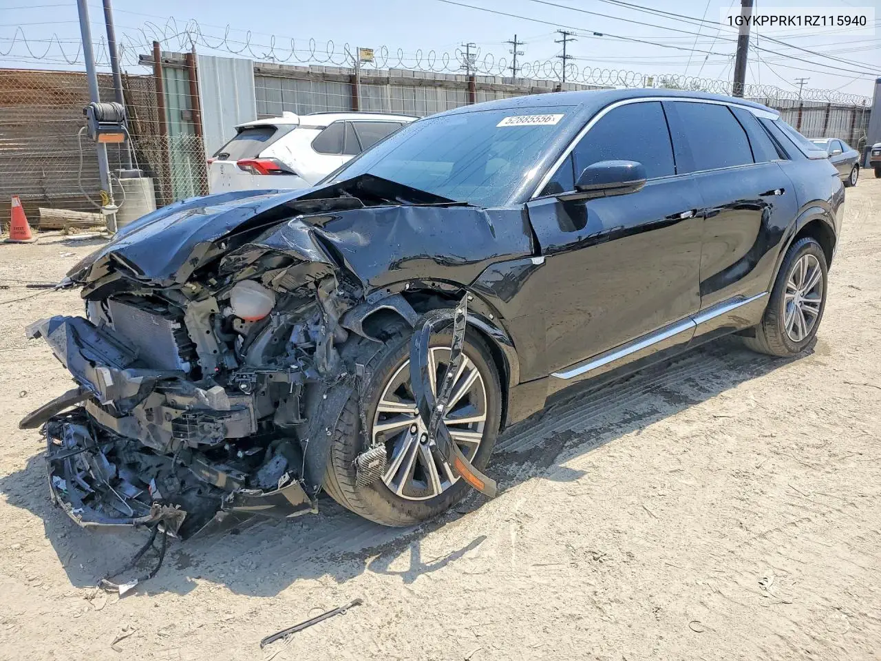 2024 Cadillac Lyriq Luxury VIN: 1GYKPPRK1RZ115940 Lot: 52885556