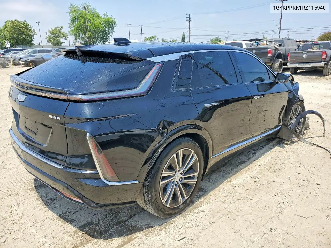 2024 Cadillac Lyriq Luxury VIN: 1GYKPPRK1RZ115940 Lot: 52885556