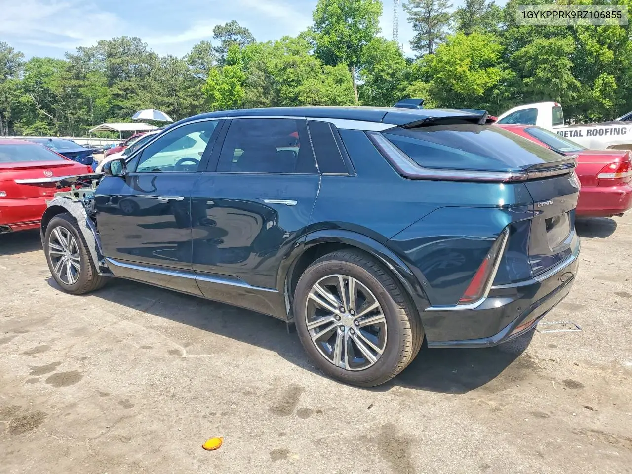 2024 Cadillac Lyriq Luxury VIN: 1GYKPPRK9RZ106855 Lot: 53997916