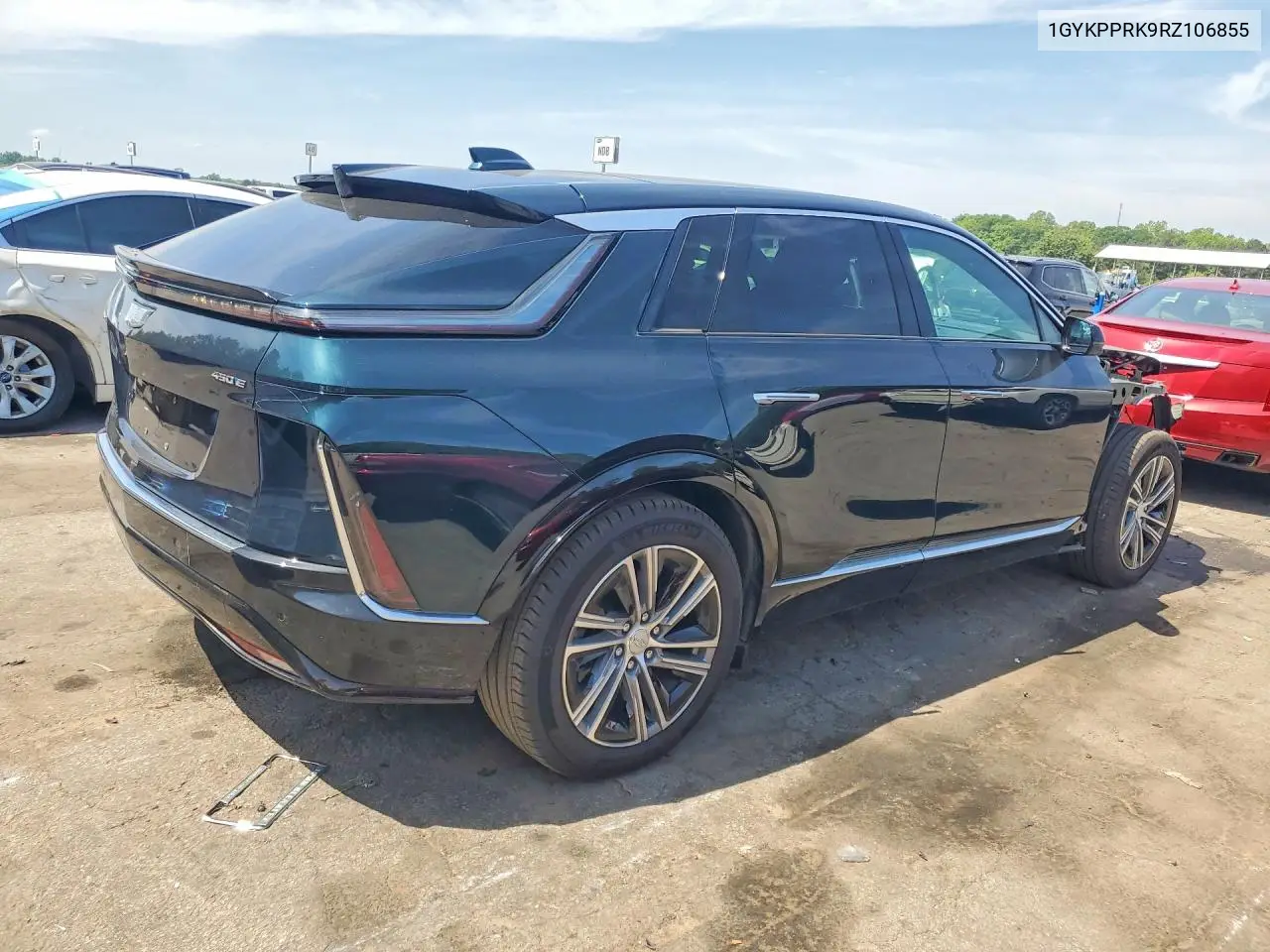 2024 Cadillac Lyriq Luxury VIN: 1GYKPPRK9RZ106855 Lot: 53997916