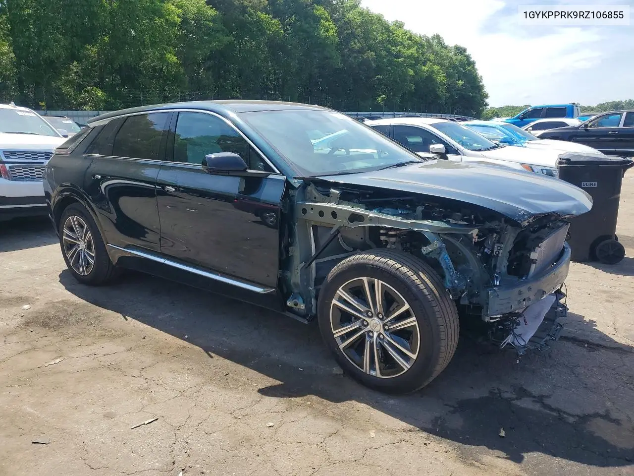 2024 Cadillac Lyriq Luxury VIN: 1GYKPPRK9RZ106855 Lot: 53997916